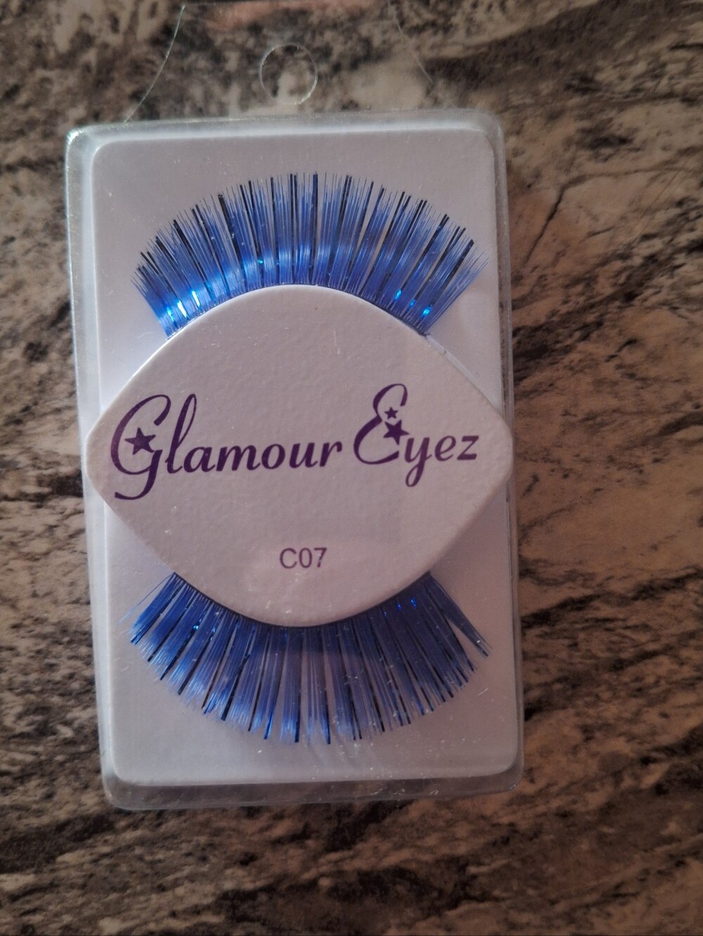 Blue Eyelashes